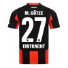 Eintracht Frankfurt Mario Gotze #27 Hemmatröja 2025-26 Korta ärmar Eintracht Frankfurt Mario Gotze #27 Hemmatröja 2025-26 Korta ärmar